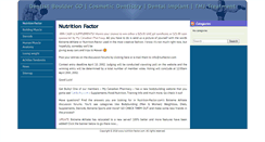 Desktop Screenshot of nutrition-factor.com